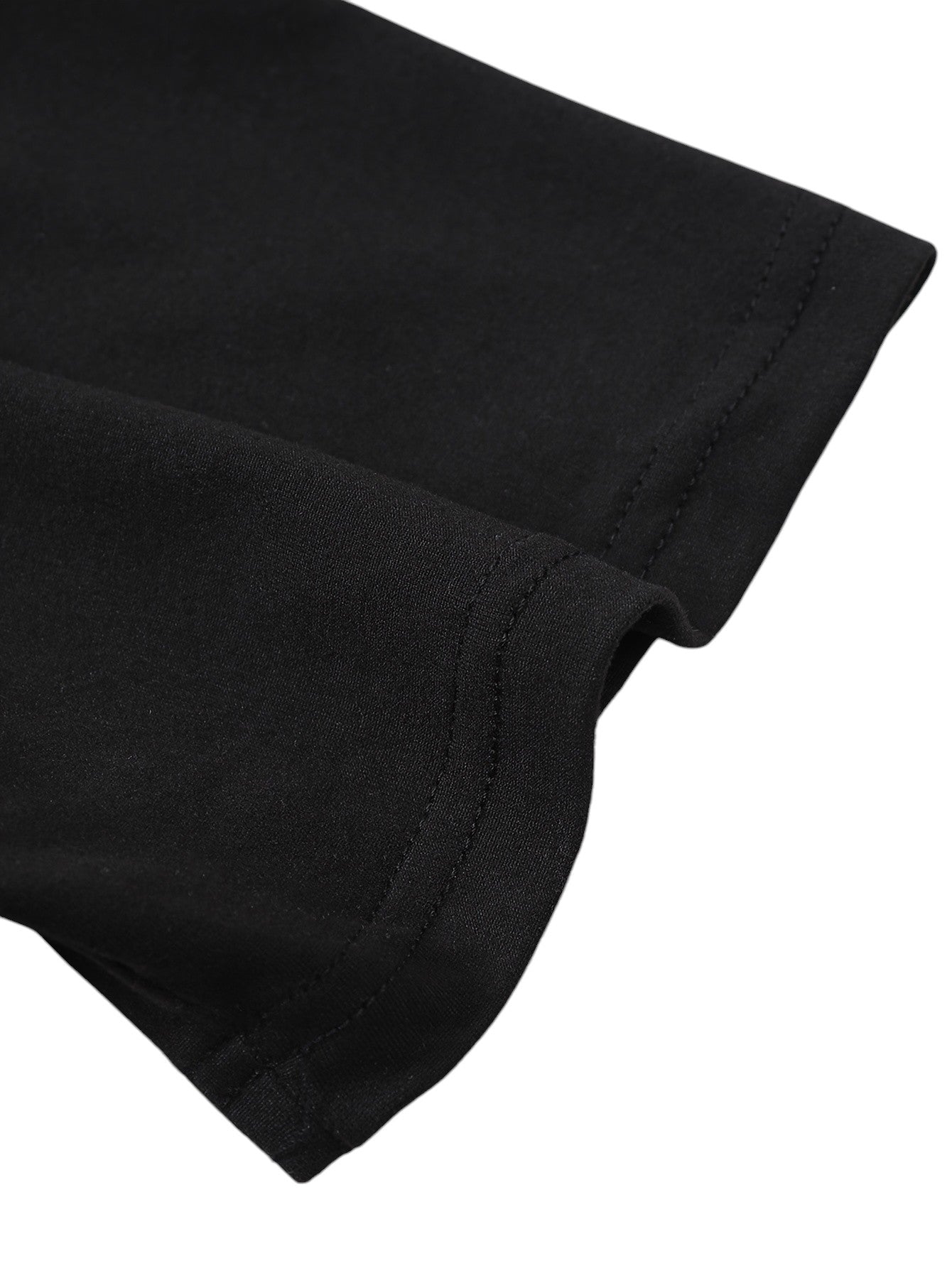 T-shirt basique en coton pour homme, coupe régulière 2