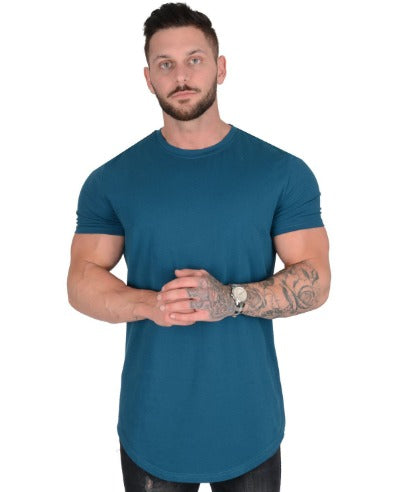 T-shirt de sport homme ajusté en tissu respirant 13