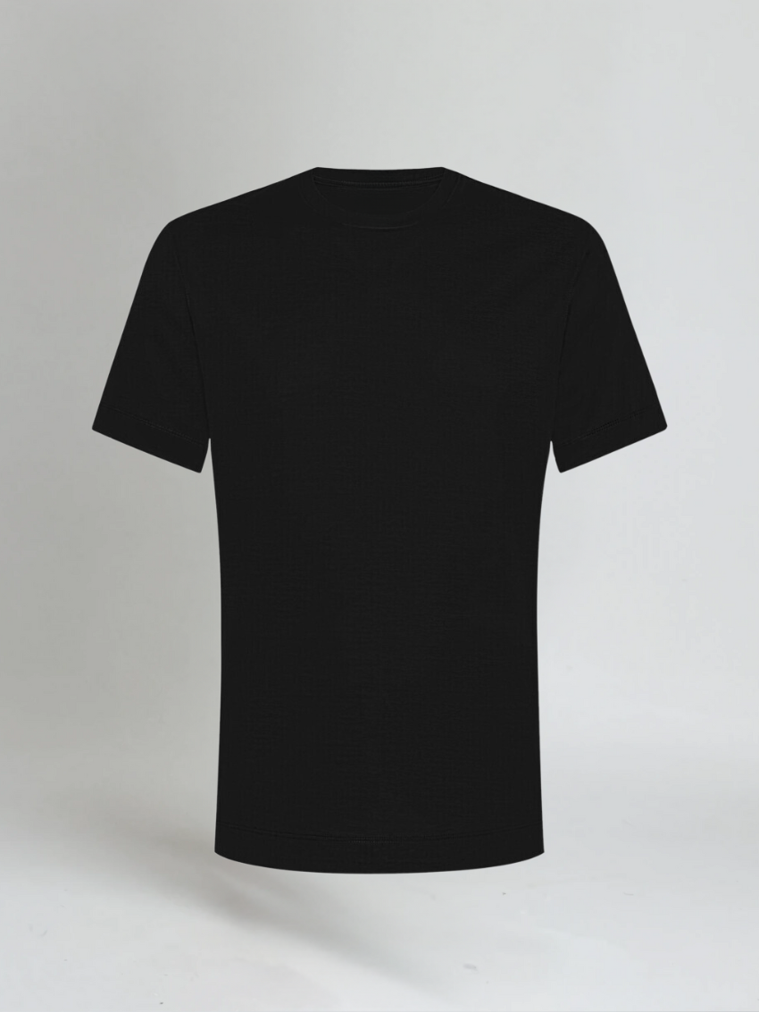 T-shirt Supima Noir 6