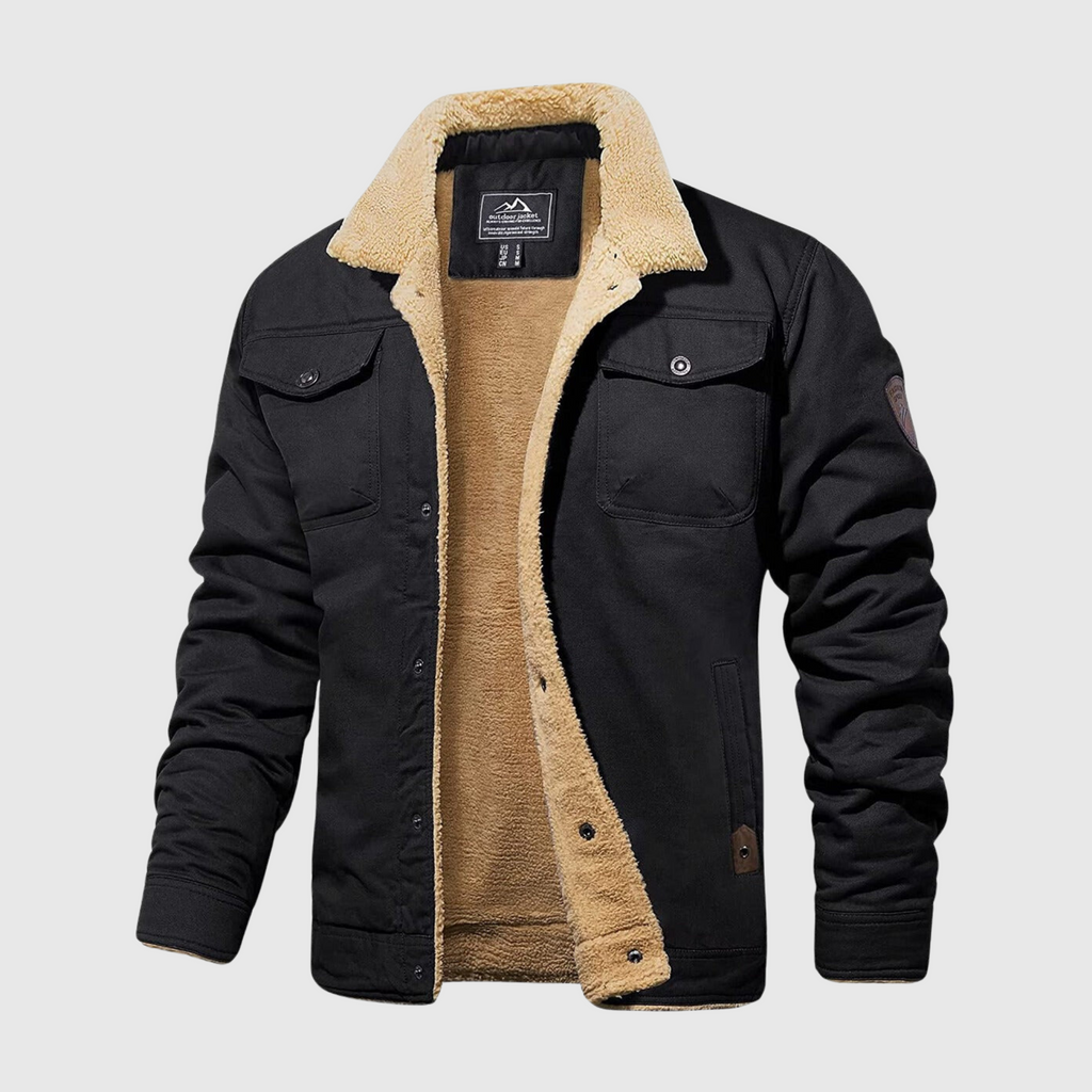 Veste bomber doublée pour homme moderne et stylée 1