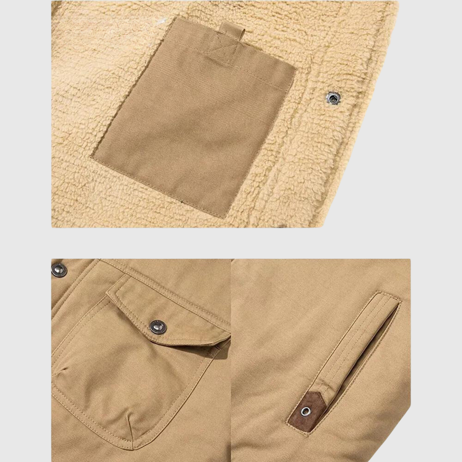 Veste bomber doublée pour homme moderne et stylée 3