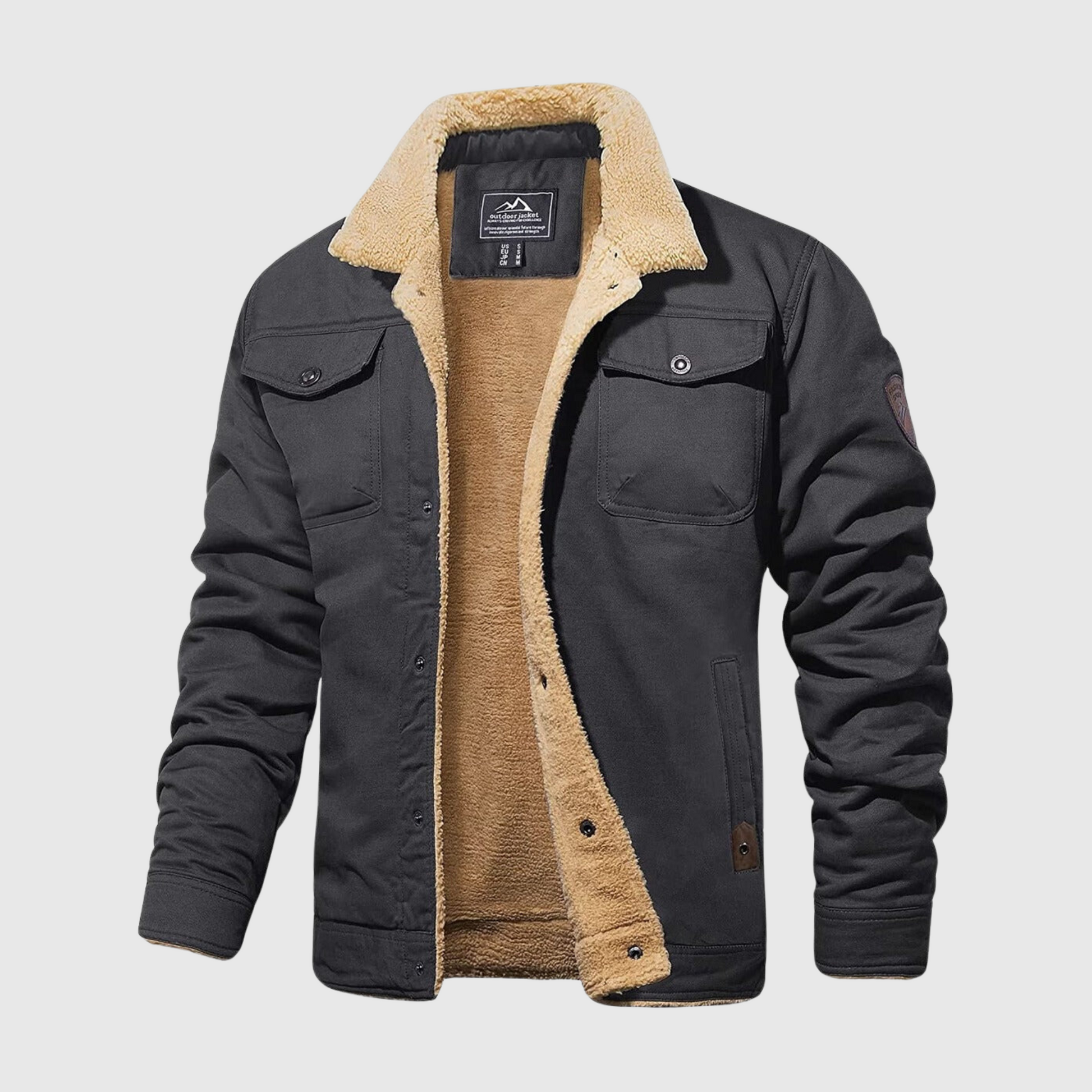 Veste bomber doublée pour homme moderne et stylée 4