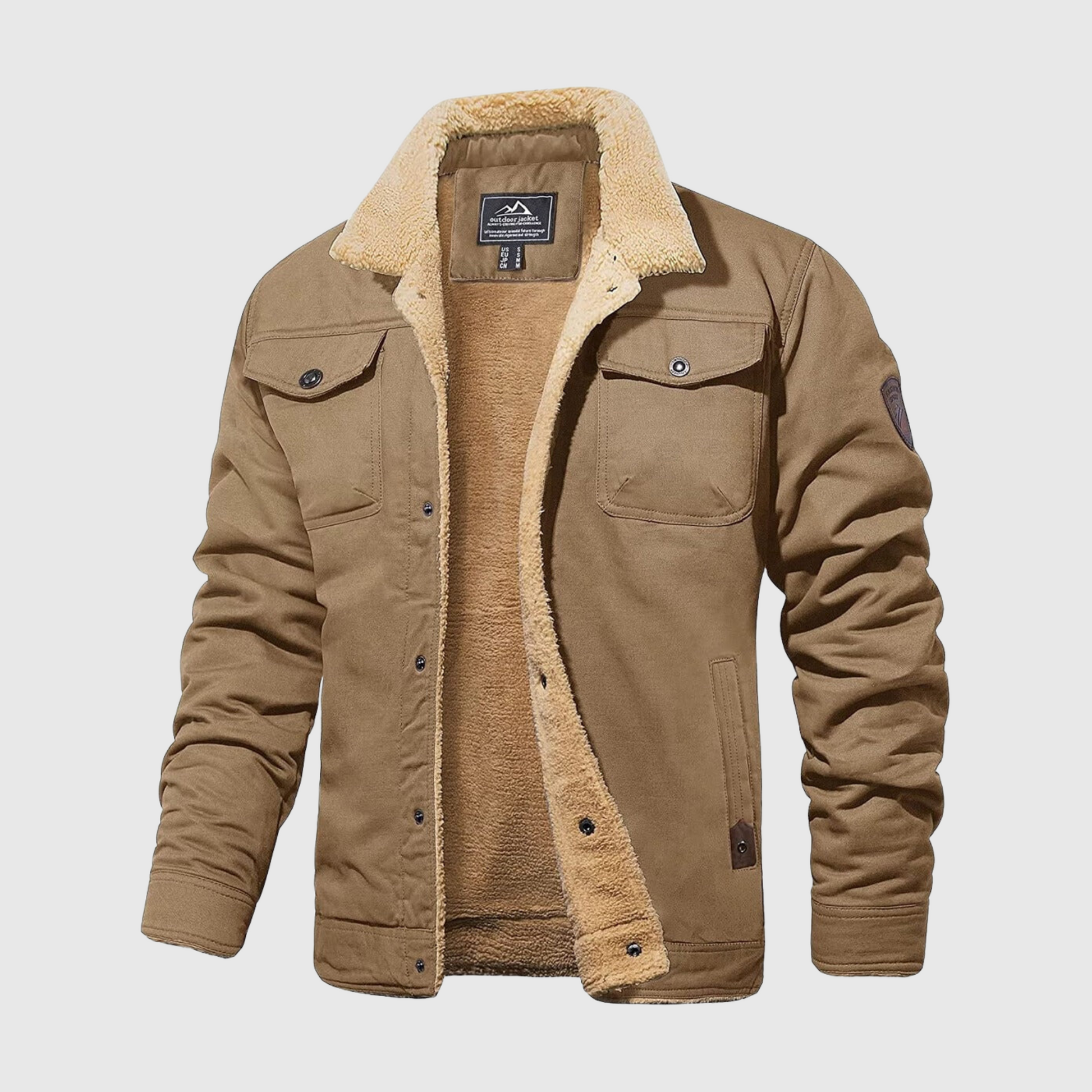 Veste bomber doublée pour homme moderne et stylée 5