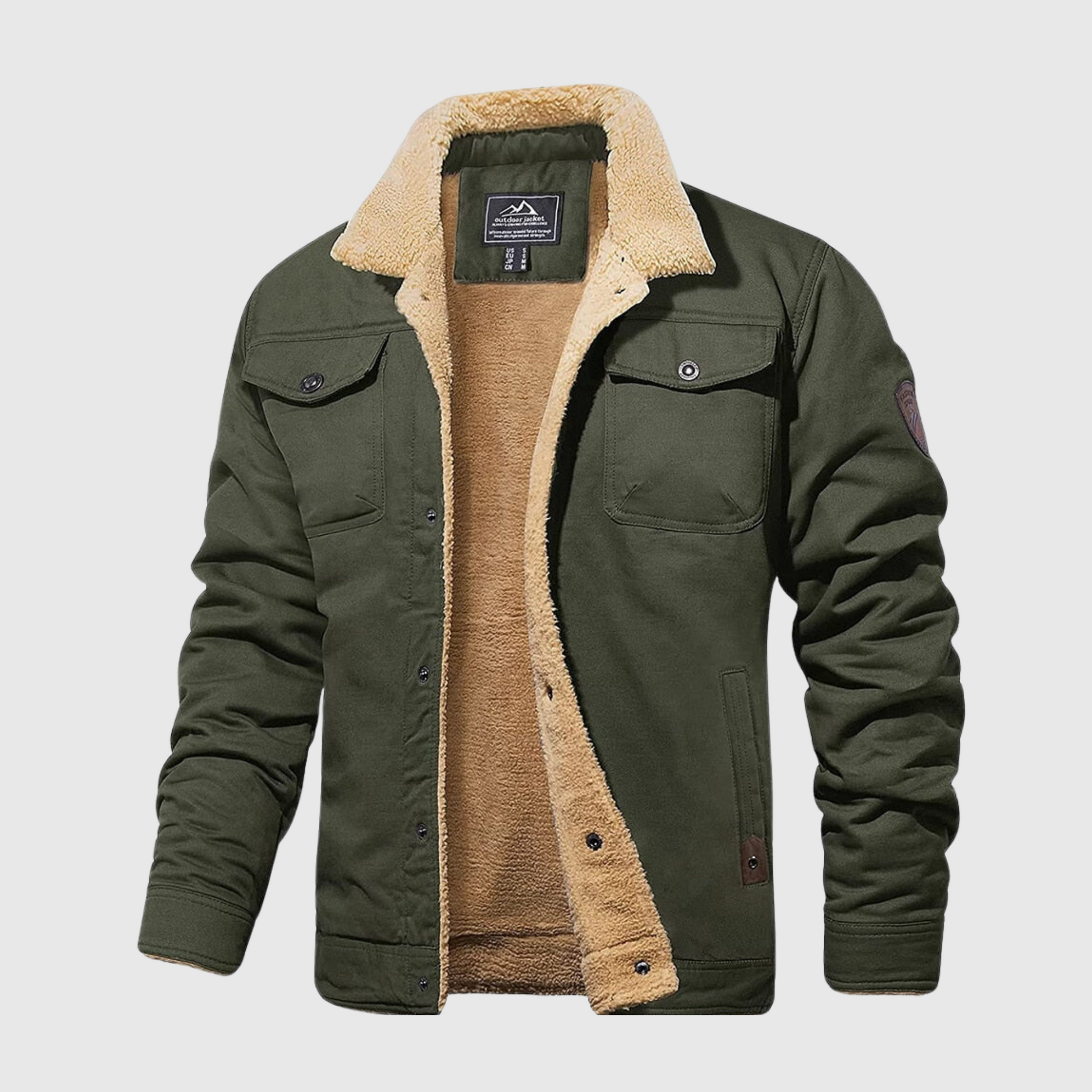 Veste bomber doublée pour homme moderne et stylée 6