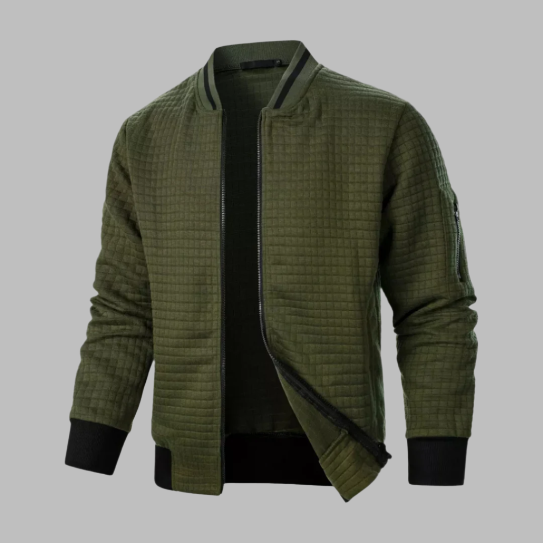 Veste bomber en coton pour homme, printemps, coupe relaxée 5