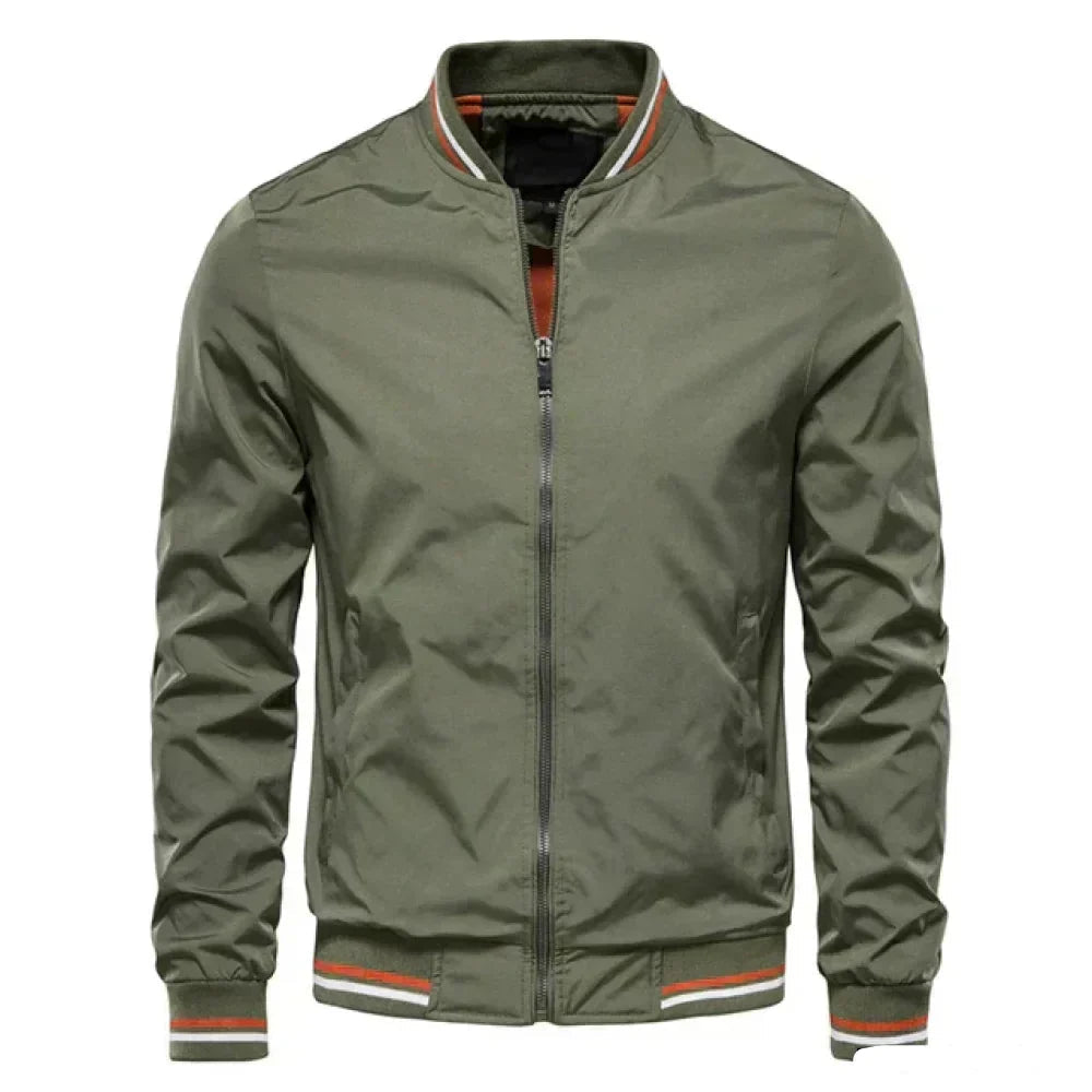 Veste bomber homme en coton légère au design moderne 1
