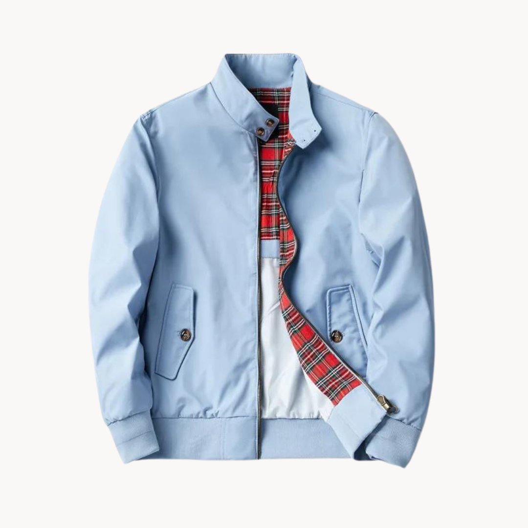 Veste en coton homme traditionnelle avec doublure tartan 9