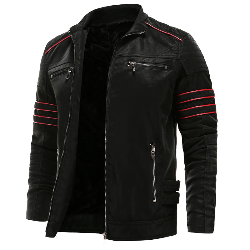 Veste en cuir homme élégante et durable en cuir premium 0