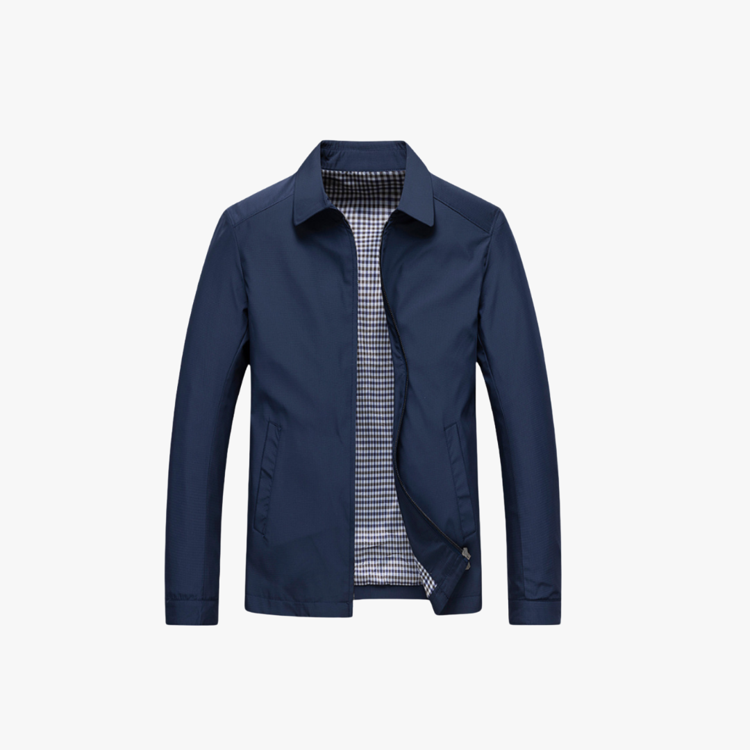 Veste légère homme décontractée coupe-vent en tissu respirant 1