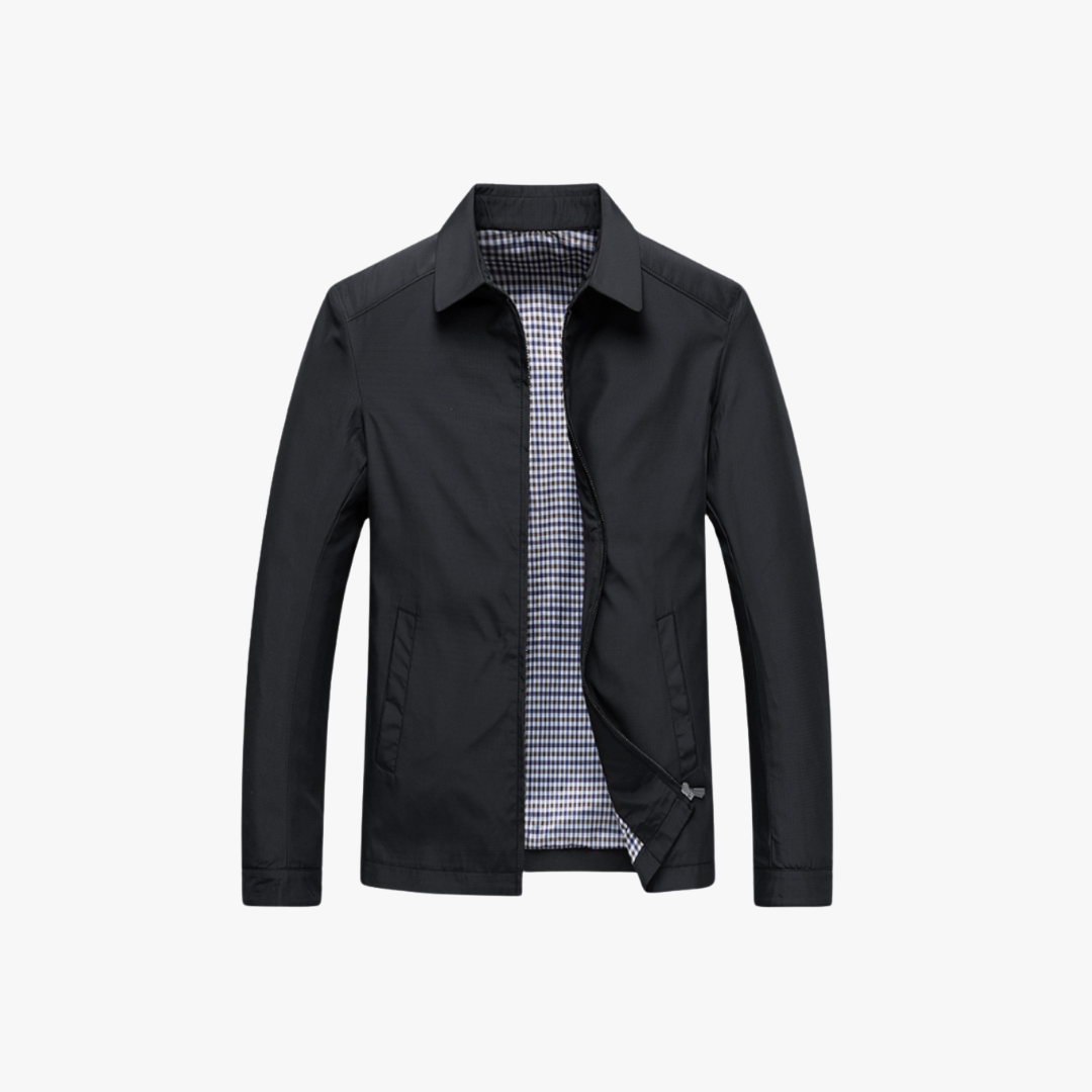 Veste légère homme décontractée coupe-vent en tissu respirant 5