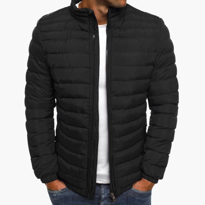 Veste moderne en rouge pour femme avec isolation premium 1