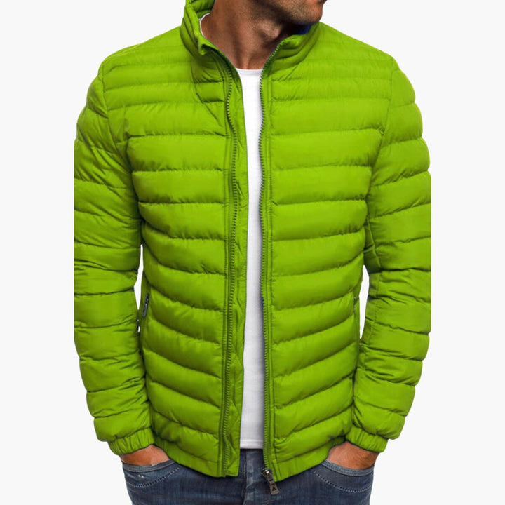 Veste moderne en rouge pour femme avec isolation premium 4